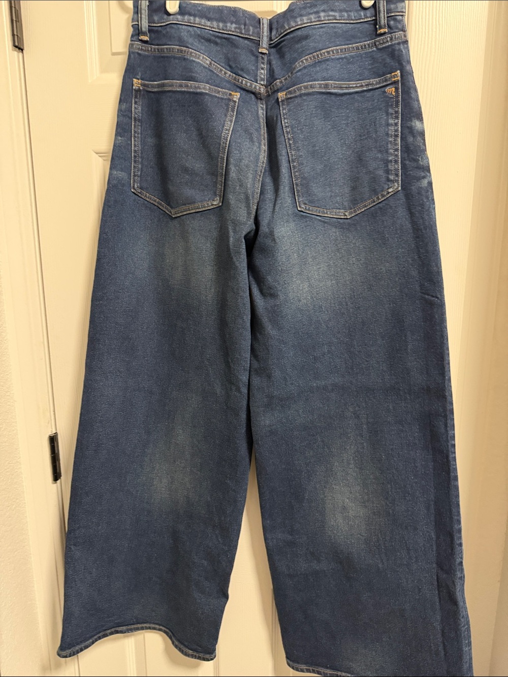 Madewell High Waisted Super Wide-Leg Jeans - Picture 4 of 6
